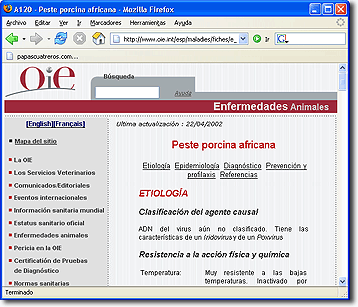 Visite la ficha de información sobre la enfermedad